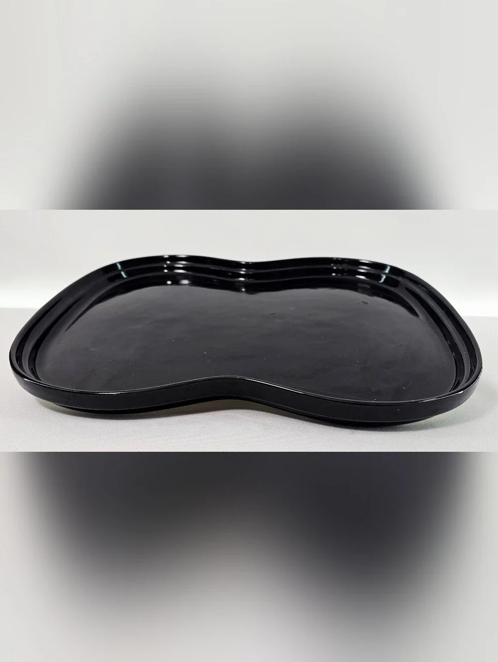 Vintage Mikasa Opus Black Vanity/ Serving Tray